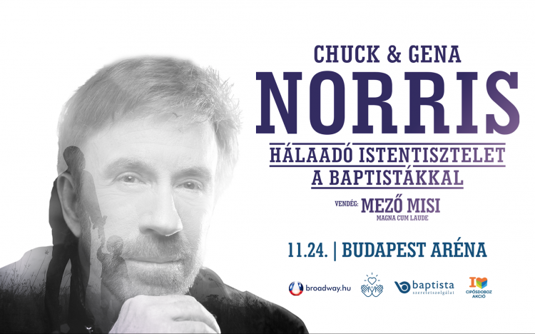 Chuck Norris indítja el a 15. Cipősdoboz akciót